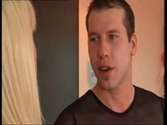 Hot mistress fucks a guy with a strapon