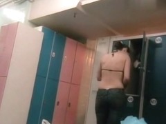 Hidden Camera Video. Dressing Room N 613