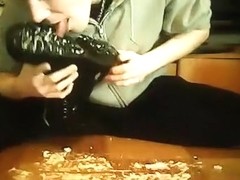 Polo Boots Mashed Potatoes Lunch