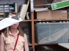 Teenage shoplifter nailed