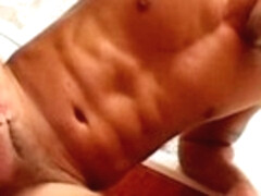 Horny male pornstar in crazy blowjob, masturbation homosexual porn scene