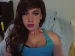 Very Cute  college girl Crossdresser