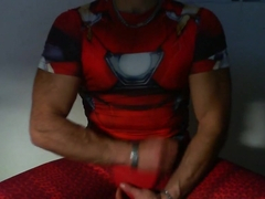 Lycra muscle worship