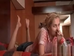 Kinky teen Sasha anxious to masturbate with a bottle