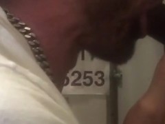 Black Dick with Big Full Balls Nuts at Philadelphia Glory Hole