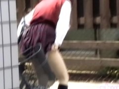 Schoolgirl didn't know she was filmed during skirt sharking