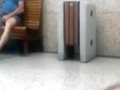 Older mandy grabs and show me his cock in rail station