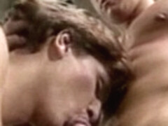 Hottest male pornstars Jim Pulver and Mark Robbins in horny big dick, blowjob gay sex scene