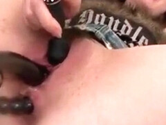 Squirting honey Rio Kagawa has her pussy toyed until she soaks down her horny lo