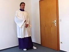 GAYTHOLIC ALTAR SERVER CONFESS AND PENITENTIAL ROBE