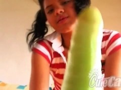 PremiumGFs Video: Cute Carla Toys Herself