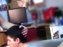 Freshman teen handjob gets hot