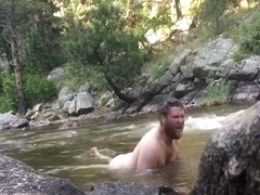 naked river stroking