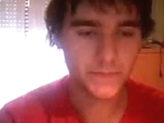 Straight guys feet on webcam #335