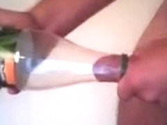 in die flasche wichsen