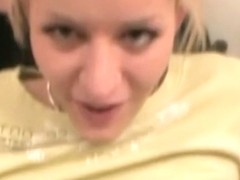 Stolen video of hot blonde fucking