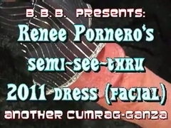 Renee Pornero (doll) 2011 New Dress Cum