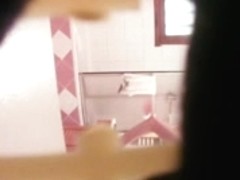 Hidden cam - Teen caught in bathroom