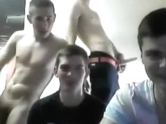 Military Academy Boys Fool Around