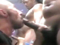 German Fucked in Public place by big fat Juicy Black Cock