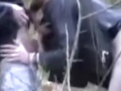 couple caught fucking outdoors