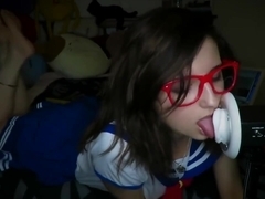 SEXY SCHOOLGIRL Suck and Lick you