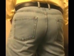 Jeans to Bare Butt