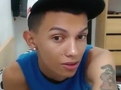 Nice boy - beautiful body and big cock wank