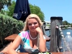 Josh enjoys in company of busty blonde Kylie