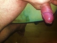 Magnetic decoration covered by my sensitive foreskin