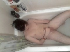 Jerking in the bathtub