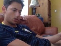 WORLD CUP AFTERMATH TEENAGER CUMSHOT - NASTY SURPRISE ENDING