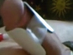 E-stimming with Cum Eating