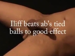 Iliff beats on ab's fastened balls to nice effect