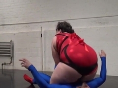 Superman Defeated and Humiliated by BBW