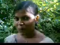 Desi Village Girl Screwed in Jungle Twice