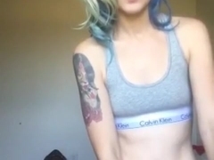 blonde cam girl on periscope