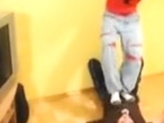 Crazy male in best fetish homo sex scene