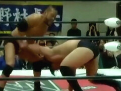 Classic hard japan wrestling