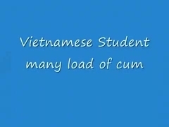 Vietnamese Youthful Student Many Load Of Cum