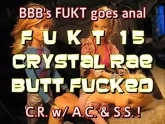 FUKT 15 Crystal's anal-Angela's Facial