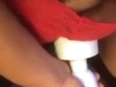 Hands free crossdresser orgasam