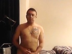 Stripping down and fucking a schlong