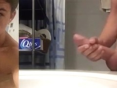 Ashton Wanks His Big Dick!