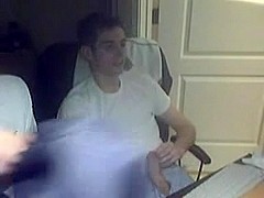 College Roommates on Web Camera