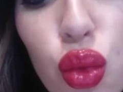Pale Red Lipstick Porn - Free Lipstick Fetish XXX Videos, Lip Gloss Porn Movies, Lip ...