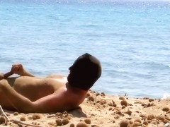 Masturbation at the beach