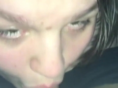 Sucking a random cock...