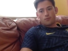 Soccer Boy Shoots And Eats