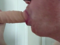 dildo sucking